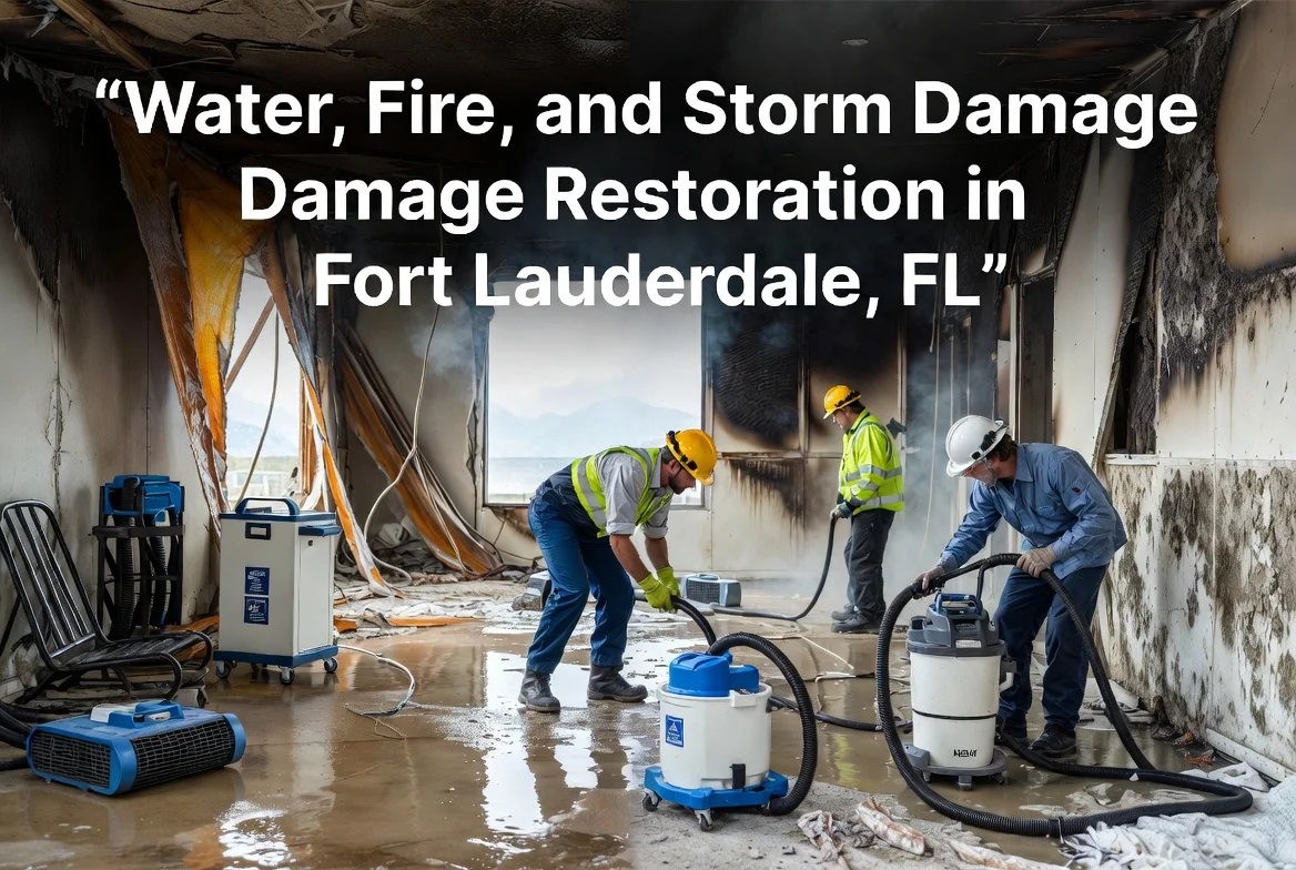 Water, Fire, and Storm Damage Restoration in Fort Lauderdale, FL