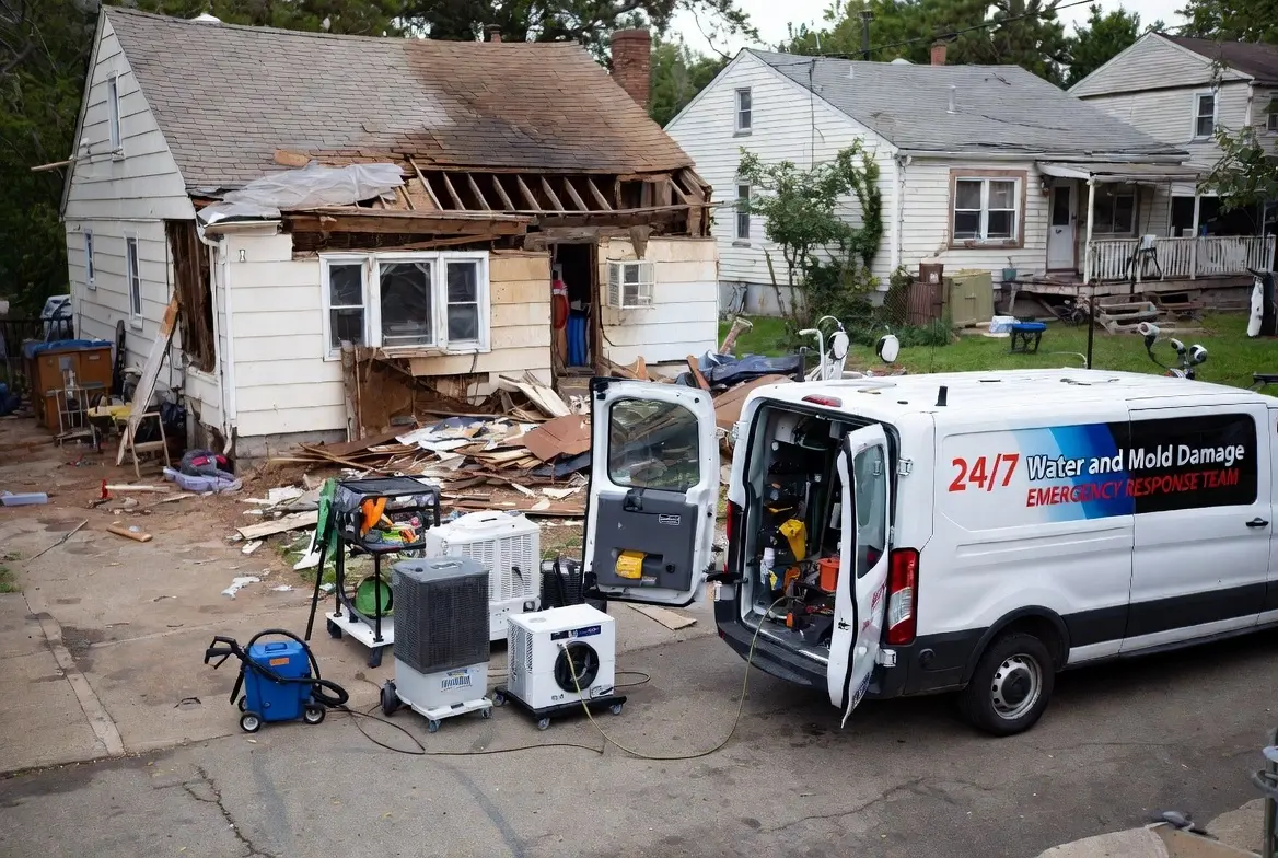 We are a 247 Water and Mold Damage Emergency Response Team